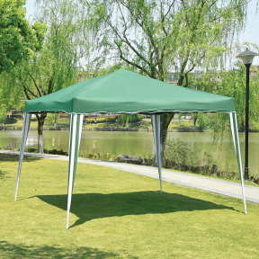Сгъваема градинска шатра - 3 x 3 м / зелена
