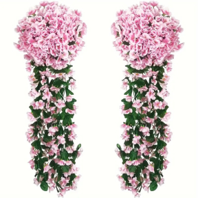 Букет от висящи изкуствени цветя