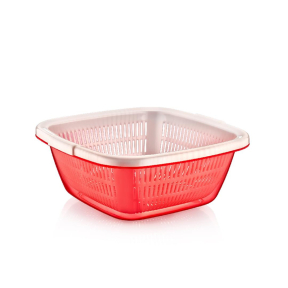 Квадратна купа с цедка 