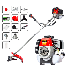 Бензинов тример за трева 4500W, 74 куб. + 9 подаръка