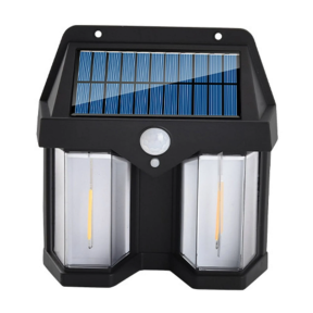 Двойна соларна сензорна LED лампа , подходяща за външна употреба, без нужда от кабели Двойна соларна сензорна LED лампа , подходяща за външна употреба, без нужда от кабели