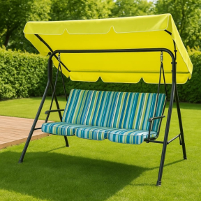 Градинска люлка със сенник