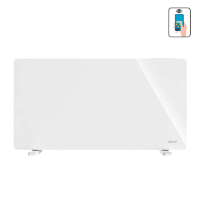 Wi-Fi Печка конвекторна стъклен панел Diplomat K44, 2000W, алуминиев нагревател