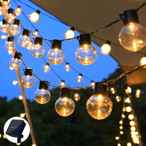 Гирлянд 30 бр Соларни Ретро лампи, 10,7 м