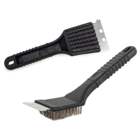 2 в 1 четка за почистване на скара 2 в 1 четка за почистване на скара