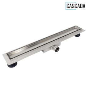 Линеен неръждаем подов сифон Cascada DUO 400 мм ф40/50
