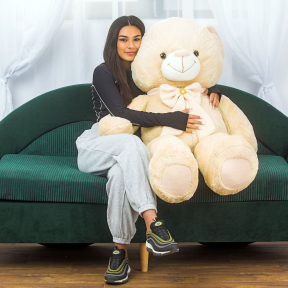 Плюшено Мече 140 см – Светло Бежово Плюшено Мече 140 см – Светло Бежово