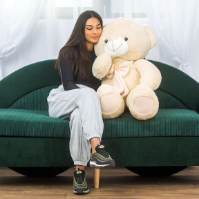 Плюшено Мече 120 см – Светло Бежово