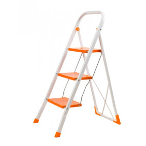 Домакинска метална стълба с 3 стъпала