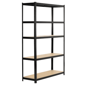 Метален стелаж, 5 MDF рафта x 175 кг, 180x150x45 см