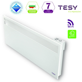 WiFi конвектор TESY Седмичен програматор 24 / 7, 2500W, за стена (CN 051 250 EI CLOUD W)