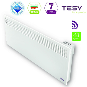 WiFi конвектор TESY Седмичен програматор 24 / 7, 3000W, за стена (CN 051 300 EI CLOUD W)