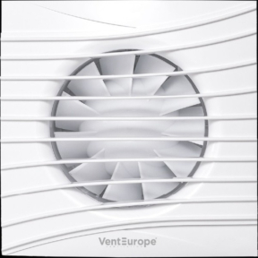 Аксиален вентилатор с клапа Vent Europe Fancy 5 BD L TURBO ф125 /20W,225м3/