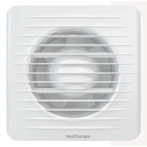 Аксиален вентилатор с клапа Vent Europe CLASSIC 4 BD L ф100 /14W,97м3/