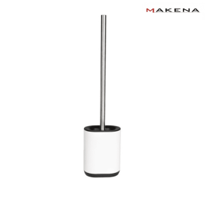 Четка за тоалетна Makena White Clean, бял