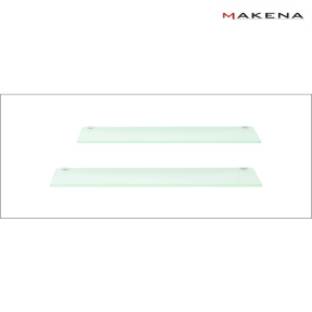 Полица за баня 12х60 см Makena Вики 2