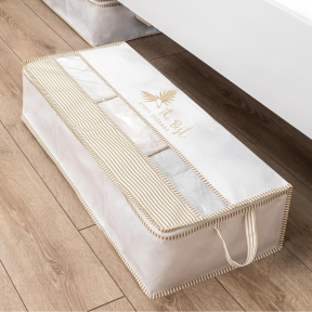 Органайзер за съхранение под легло с PVC прозорец - 70x32x20 см.