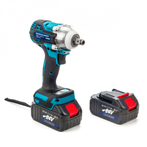 Безчетков Комбиниран Акумулаторен Ударен Гайковерт-Винтоверт 24V 8Ah 850 N/m