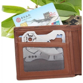 Инструмент 9в1 с формата на кредитна карта