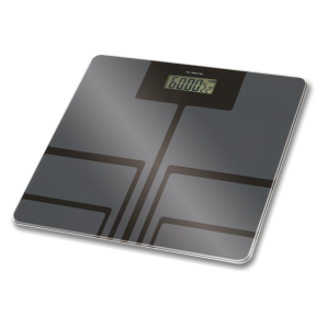 Кантар Rosberg R51650E, 180 кг, дигитален, LCD дисплей, сребрист