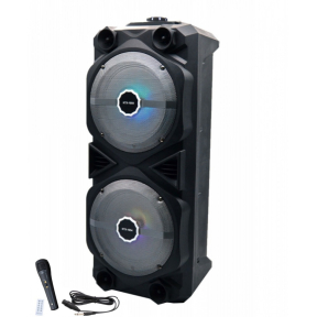  Караоке Тонколона /Вграден Акумулатор, МП3, SD Карта, Флашка, Блутут , Микрофон