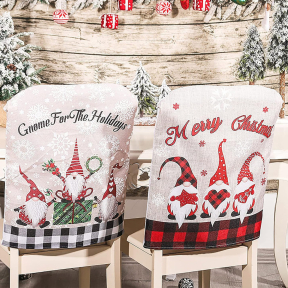 Коледен калъф 57 х 45 см за облегалка на стол