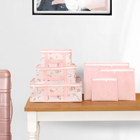 Комплект 6 броя детски органайзери за куфар