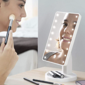 Козметично огледало с 16 LED светлини Козметично огледало с 16 LED светлини