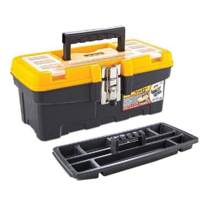 Куфар за инструменти с метална закопчалка и органайзер, 320x158x137, 13&quot;