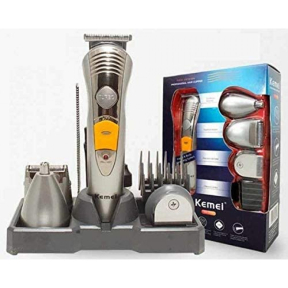 Машинка за бръснене и подстригване Kemei KM-580А, 7 в 1, 5 части