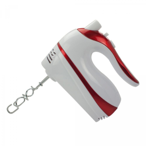 Миксер ZEPHYR ZP 1110 D, 500 W, 5 степени + турбо функция, Бял/Червен