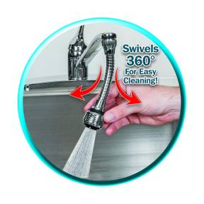 Накрайник за чешма с гъвкава структура Turbo Flex 360