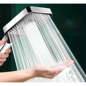 Правоъгълна душ слушалка с 3 режима на струя