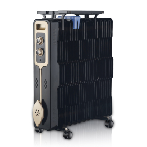 Радиатор ZEPHYR ZP 1971 G13, 2500W, 13 ребра, 3 степени, Поставка за дрехи, Регулируем термостат