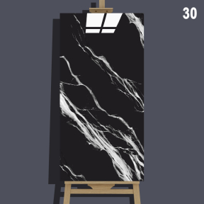 Самозалепващо декоративно пано за стена - 60 x 30 см