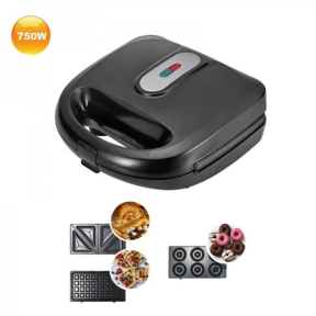 Сандвич тостер 3 в 1 за сандвичи, понички и гофрети