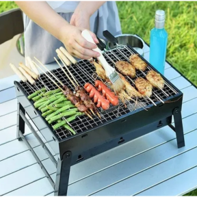 Портативно барбекю на въглища Портативно барбекю на въглища