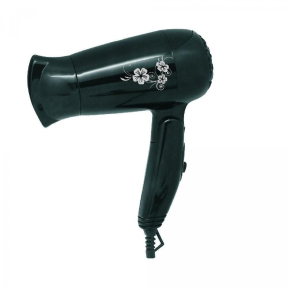 Сешоар със сгъваема дръжка SAPIR SP 1100 CR, 1200W, 2 степени, концентратор, Черен