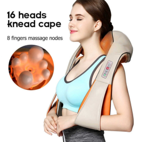 Шиацу масажор, 6 Бутона, 6 Функции - Massager of neck kneading