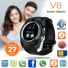Смарт часовник Smart watch V8 с bluetooth и SIM карта