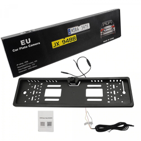 Стойка за регистрационен номер с камера