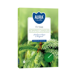 Чаени свещи 6 бр., ø3.9x1.5 см - елха