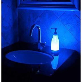 Светещ диспенсър дозатор за сапун