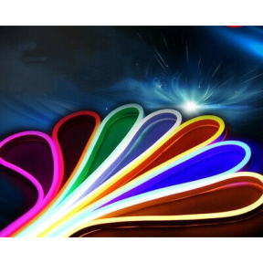 Цветна LED Лента влагозащитена за коледна украса 5 метра