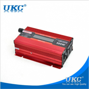 UKC автомобилен инвертор с дисплей 12V-220V 500W KC-500D