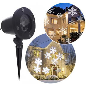 Въртящ се проектор Snowflake 