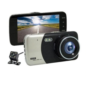 Видеорегистратор със задна паркинг камера WDR FULL HD 1080P