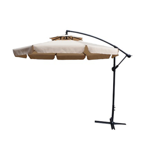 Висящ чадър тип Камбана с двоен покрив, 300 см